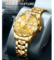 Binbond New style Fashion Men's Watch Waterproof Watch for Men Tungsten Steel Calendar Quartz Watch