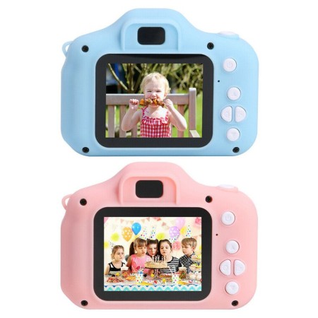 Children Mini Cute Digital Camera 2.0 Inch Take Picture Camera 1080P Children Toys Video Recorder Camcorder Supports Maximum 32GB TF Card Supports Multi-language Record Good Moments The Best Gift For Children