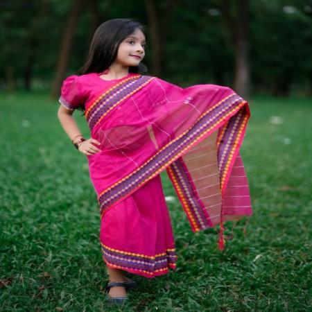 Baby Saree (   rani golapi )