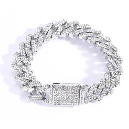 Men's hip hop Iced out Bracelet